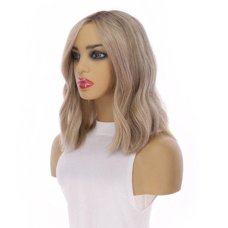 16" Divine Luxe Lace Top Wig #Light Brown w/ Custom Color