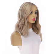 16" Divine Luxe Lace Top Wig #Light Brown w/ Custom Color