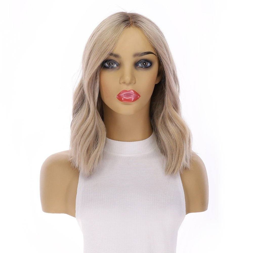 16" Divine Luxe Lace Top Wig #Light Brown w/ Custom Color