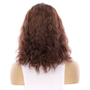 16" Princess Silk Top Wig Auburn Wavy