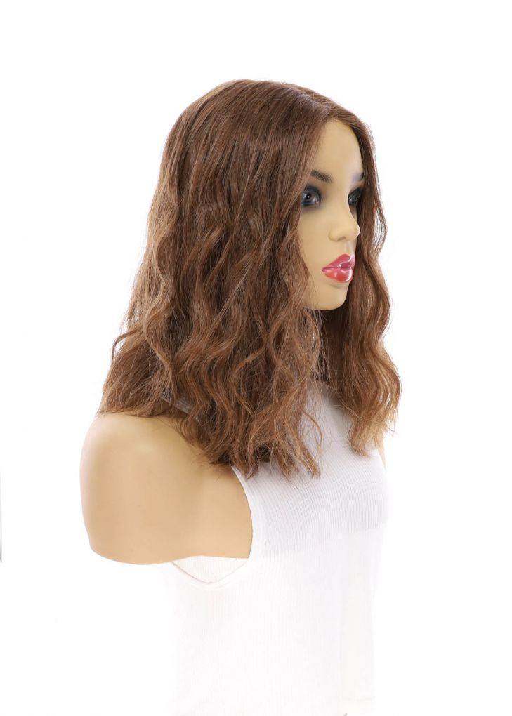 16" Divine Luxe Lace Top Wig #10 Neutral Light Brown Wavy