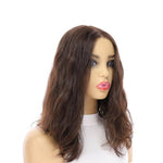 16" Divine Luxe Lace Top Wig #2 Neutral Dark Brown Wavy
