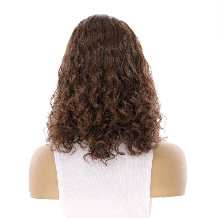 16" Divine Luxe Lace Top Wig #6 Neutral Medium Brown Wavy