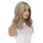 16" Divine Luxe Lace Top Wig #Light Brown w/ Custom Color