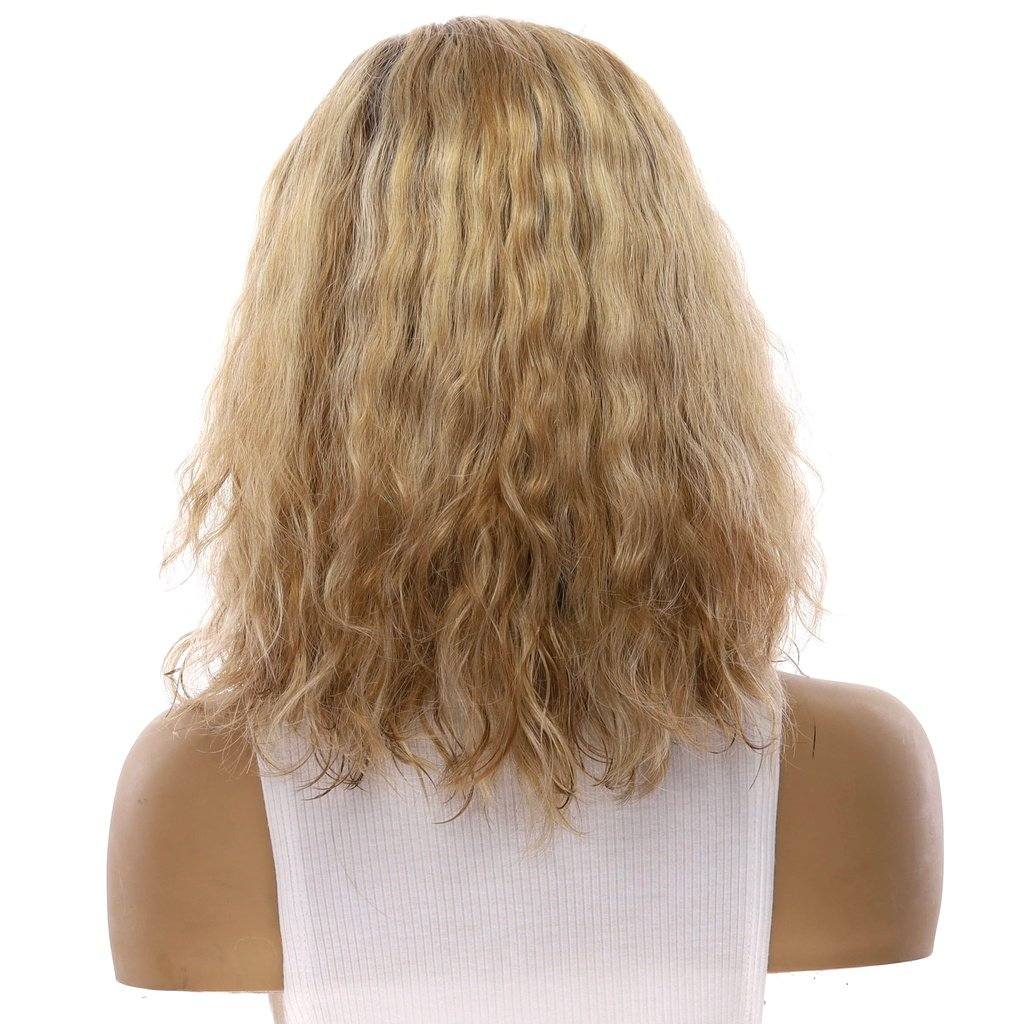 16" Divine Lace Top Wig Ash Blonde Wavy