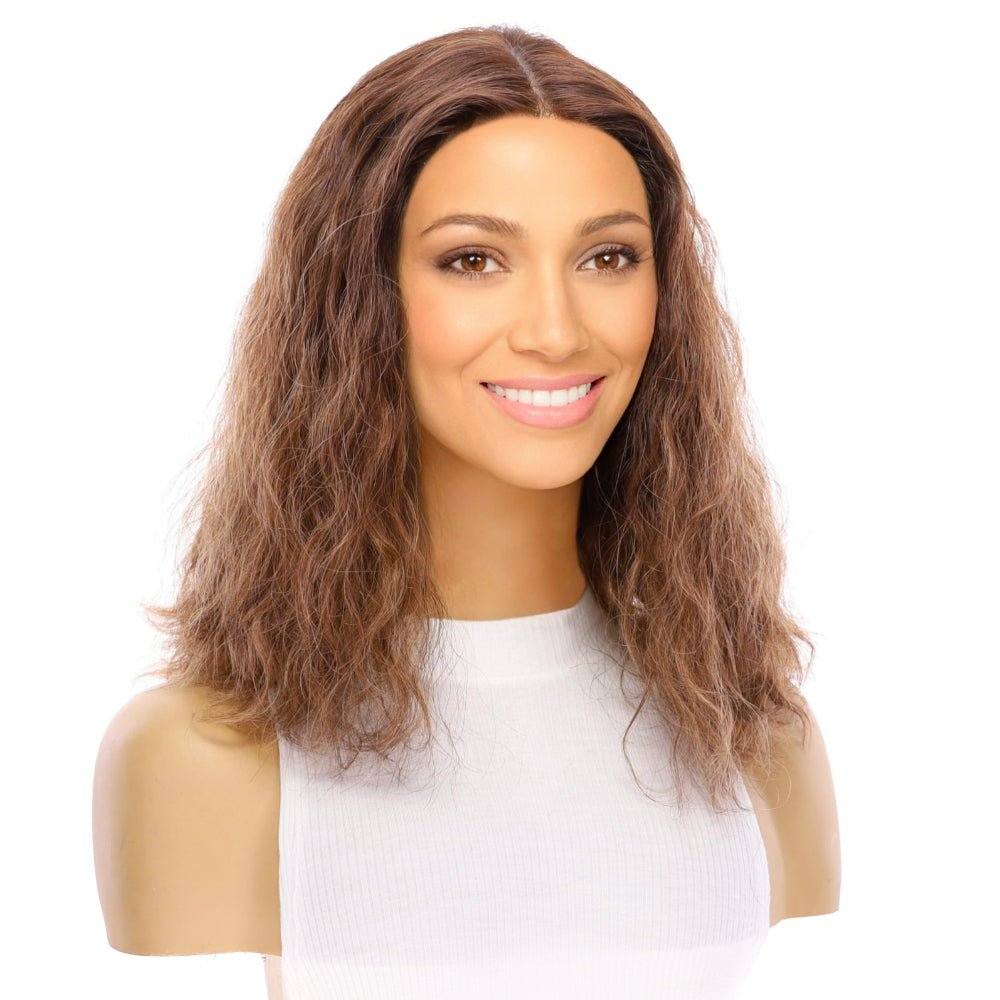 16" Divine Lace Top Wig Auburn Wavy