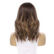 16" Divine Lace Top Wig Dark Brown Balayage