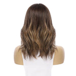 16" Divine Lace Top Wig Dark Brown Balayage
