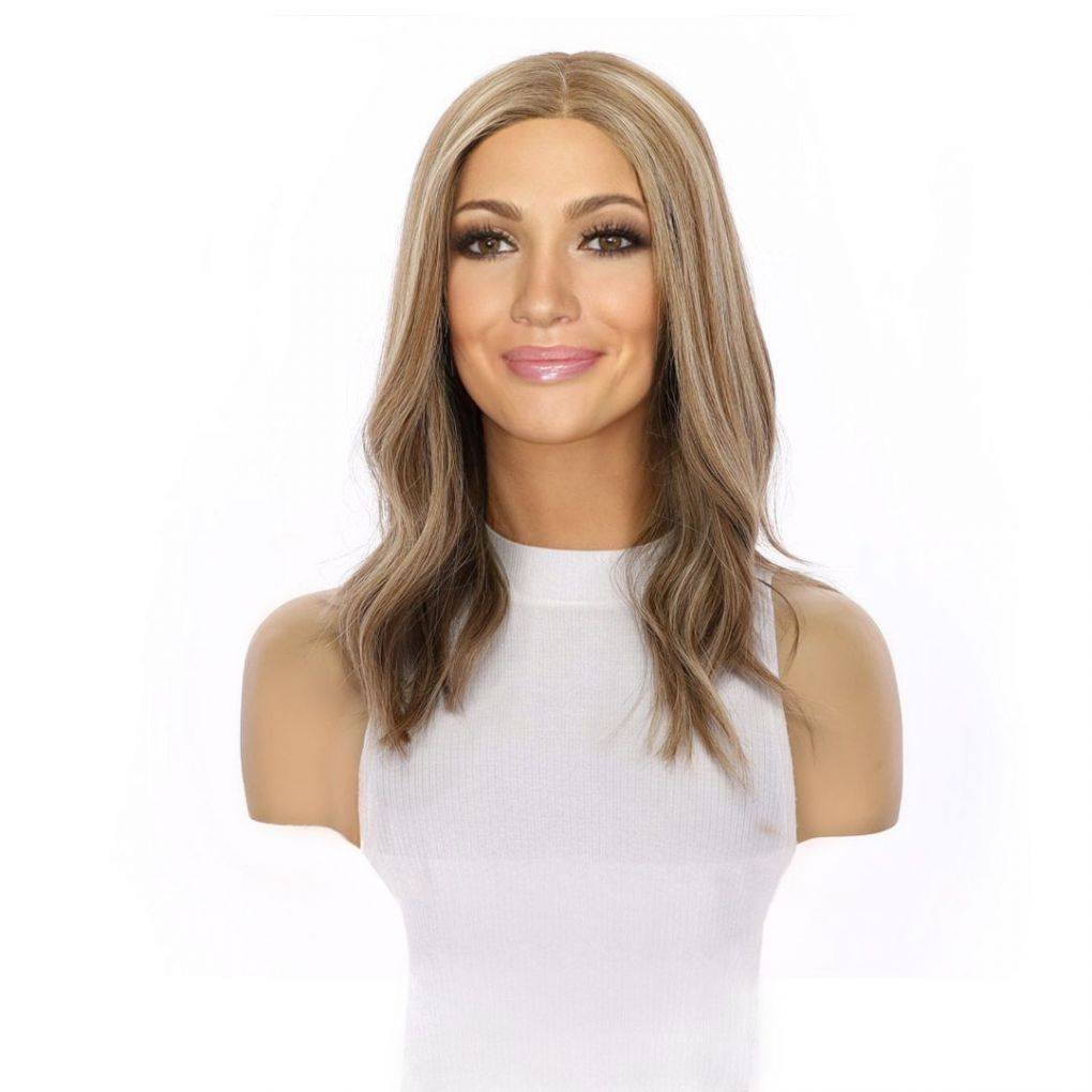16" Divine Lace Top Wig Medium Blonde
