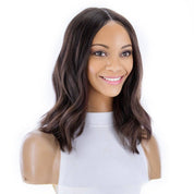 16" Divine Luxe Lace Top Topper #4 Dark Brown