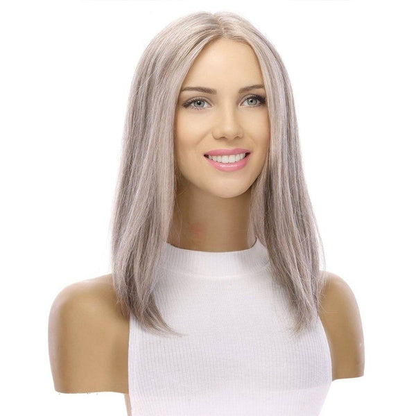 16" Divine Lace Top Topper Champagne Grey
