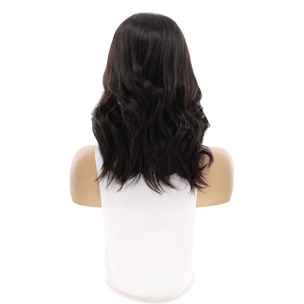 16" HatFall Wig Natural Black