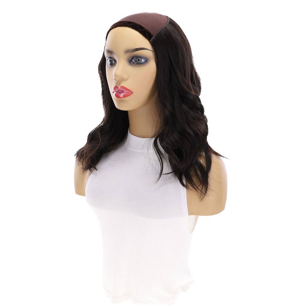 16" HatFall Wig Soft Black