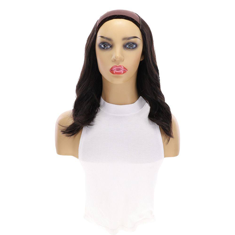 16" HatFall Wig Soft Black