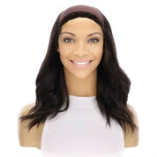 16" HatFall Wig Natural Black