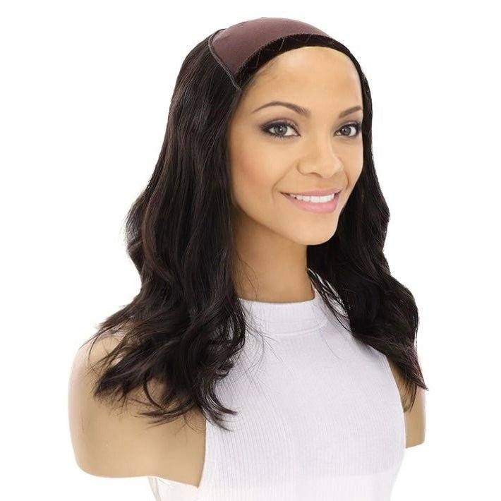 16" HatFall Wig Soft Black