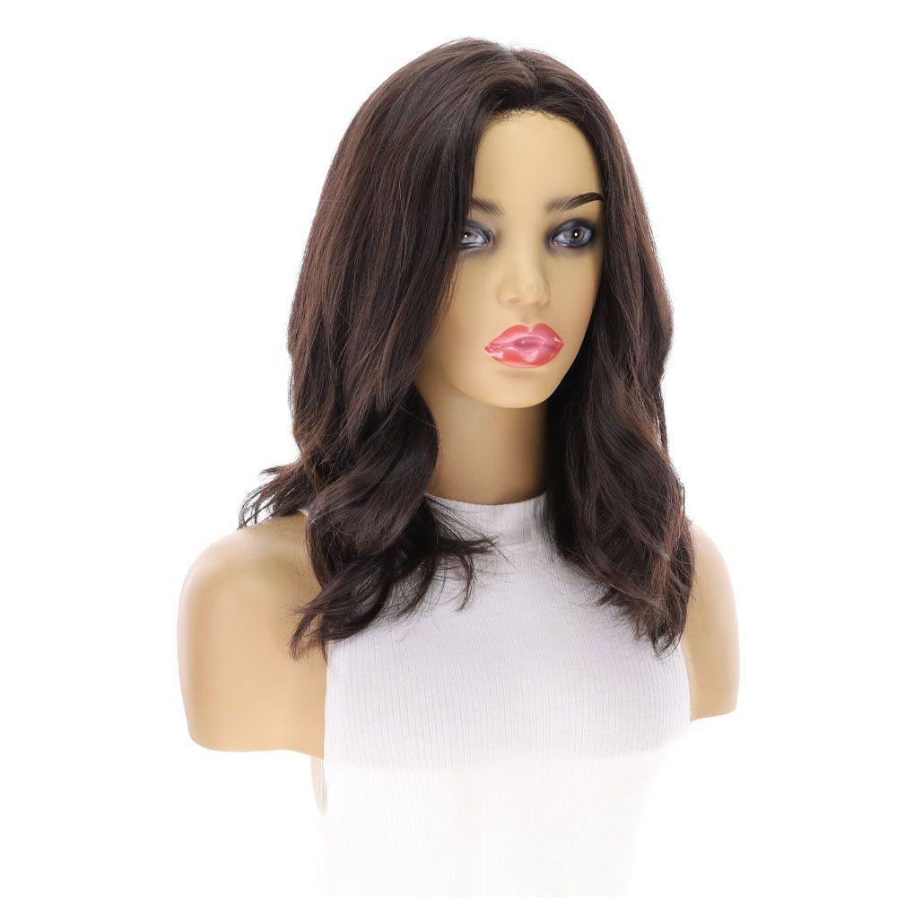 16" Luxe Silk Top Wig #2 Neutral Dark Brown
