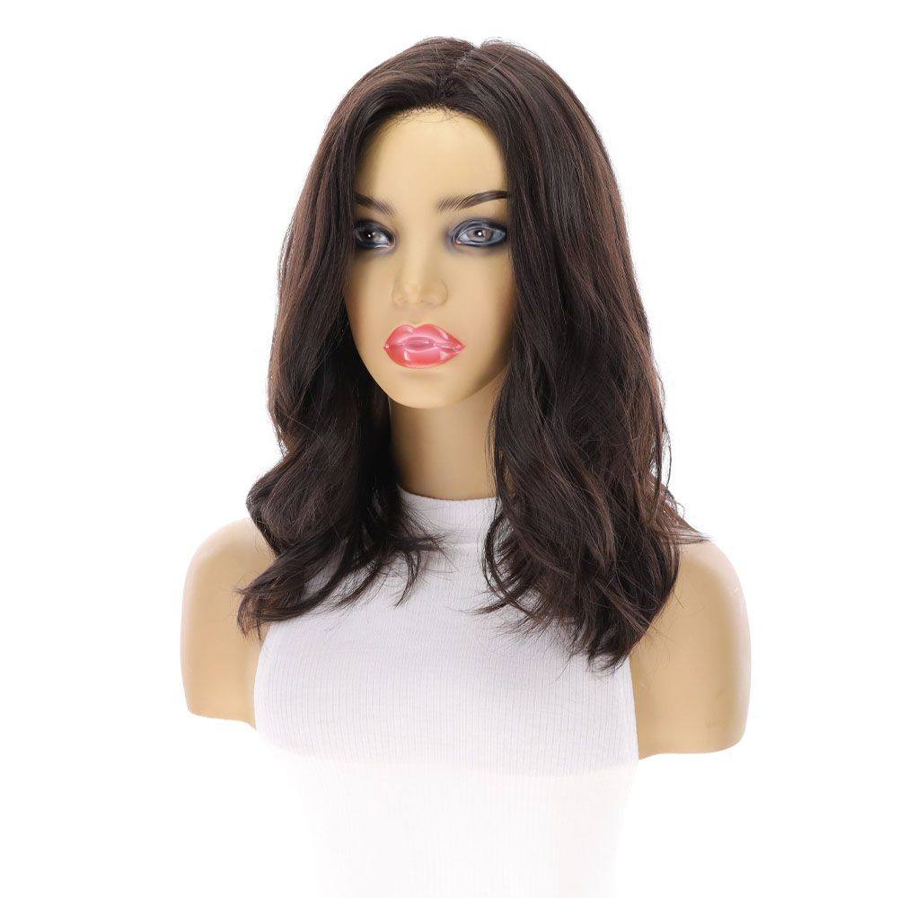 16" Luxe Silk Top Wig #2 Neutral Dark Brown