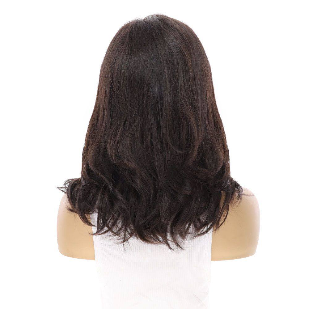 16" Luxe Silk Top Wig #2 Neutral Dark Brown