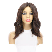 16" Luxe Silk Top Wig #5 Warm Dark Brown