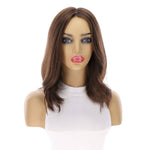 16" Luxe Silk Top Wig #6 Neutral Medium Brown