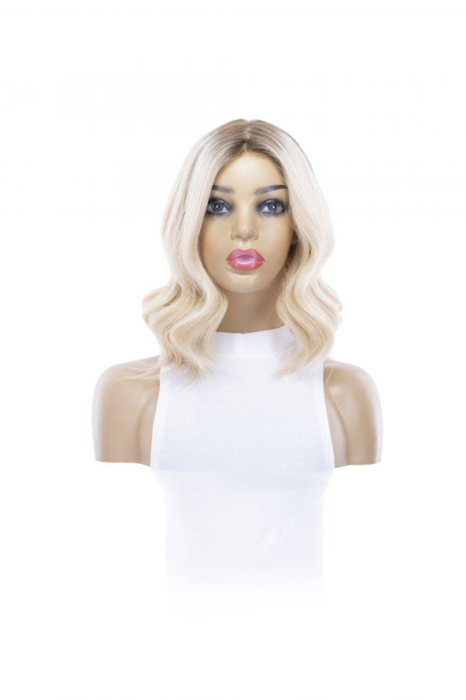 16" Princess Silk Top Wig Platinum Blonde