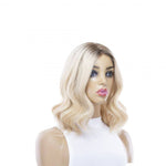 16" Princess Silk Top Wig Platinum Blonde