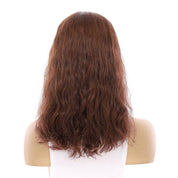 18" Princess Silk Top Wig Auburn Wavy