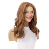 18" Princess Silk Top Wig Strawberry Blonde