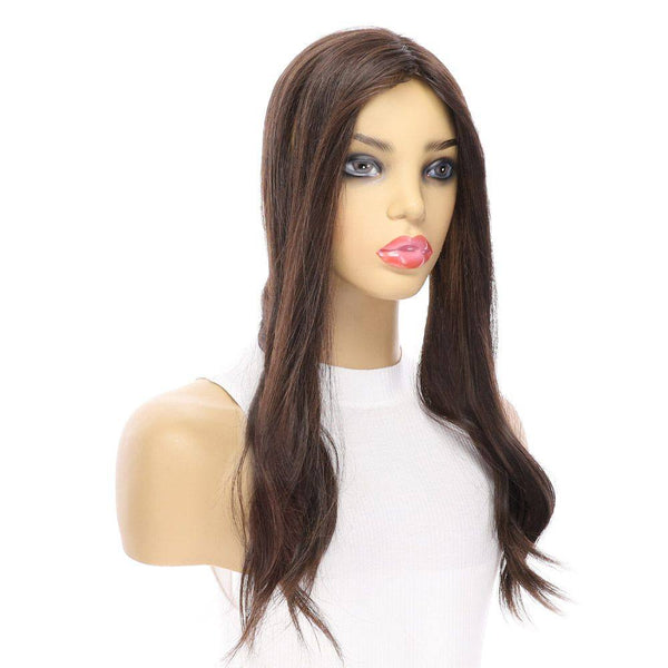 20" Diamond Mono Top Topper Dark Brown