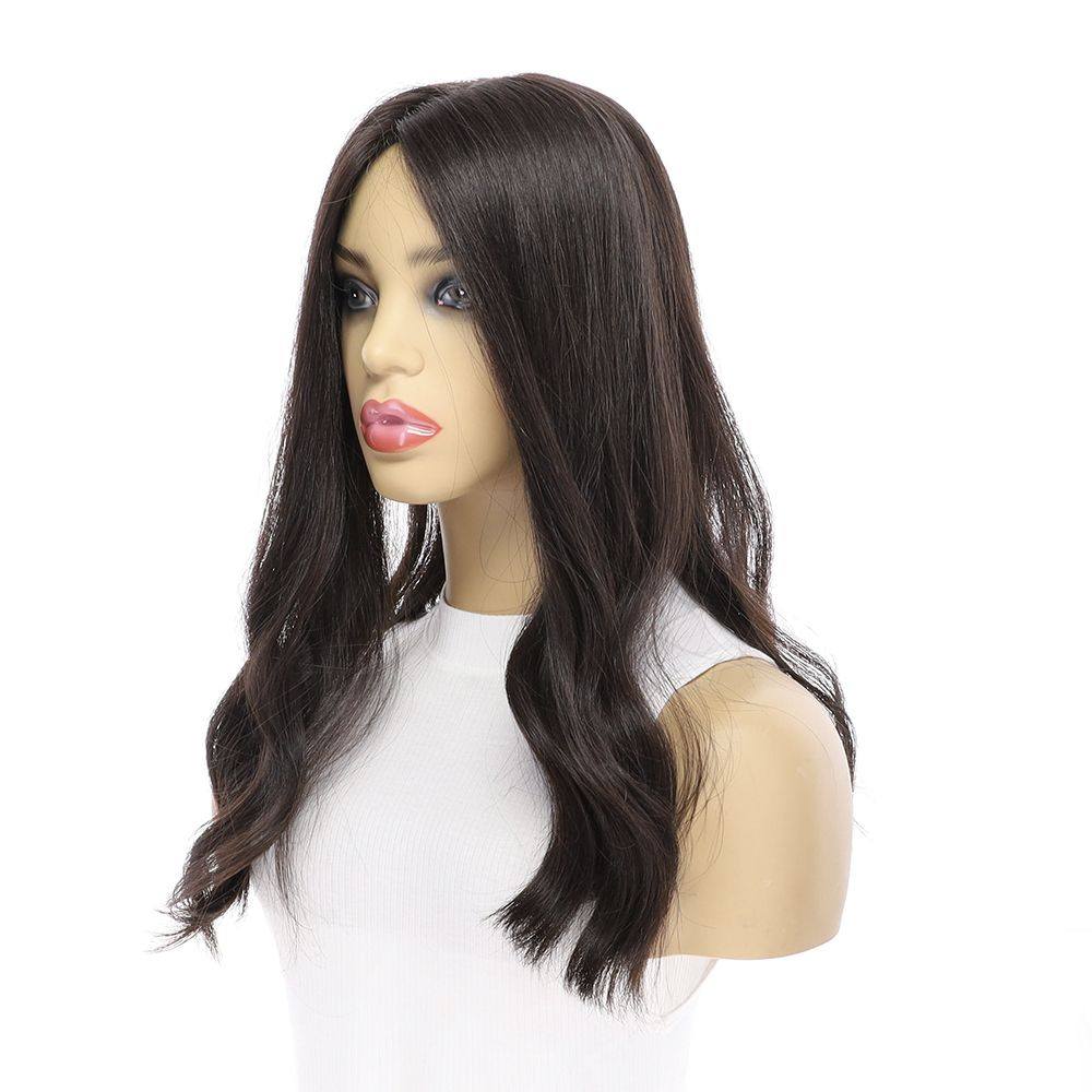 18" Emerald Silk Top Topper Soft Black