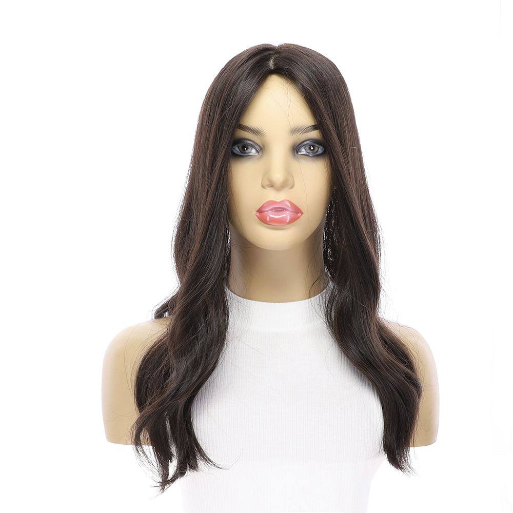 18" Emerald Silk Top Topper Soft Black