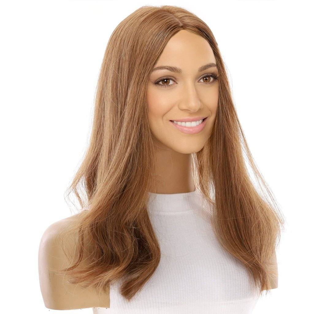 18" Emerald Silk Top Topper Strawberry Blonde