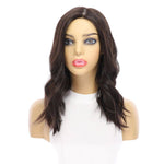 18" Princess Silk Top Wig Soft Black