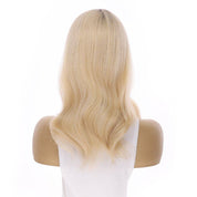 18" Topaz Lace Top Topper Platinum Blonde