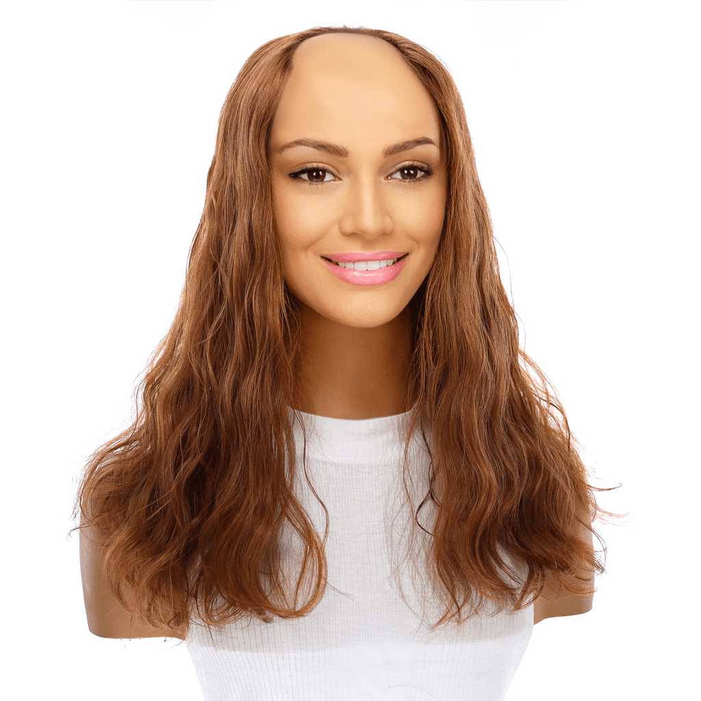 18" U-Shape Topper Copper Wavy