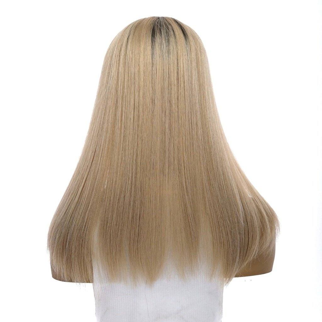 18" U-Shape Topper Platinum Blonde