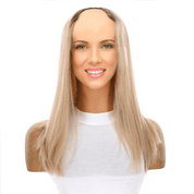 18" U-Shape Topper Platinum Blonde