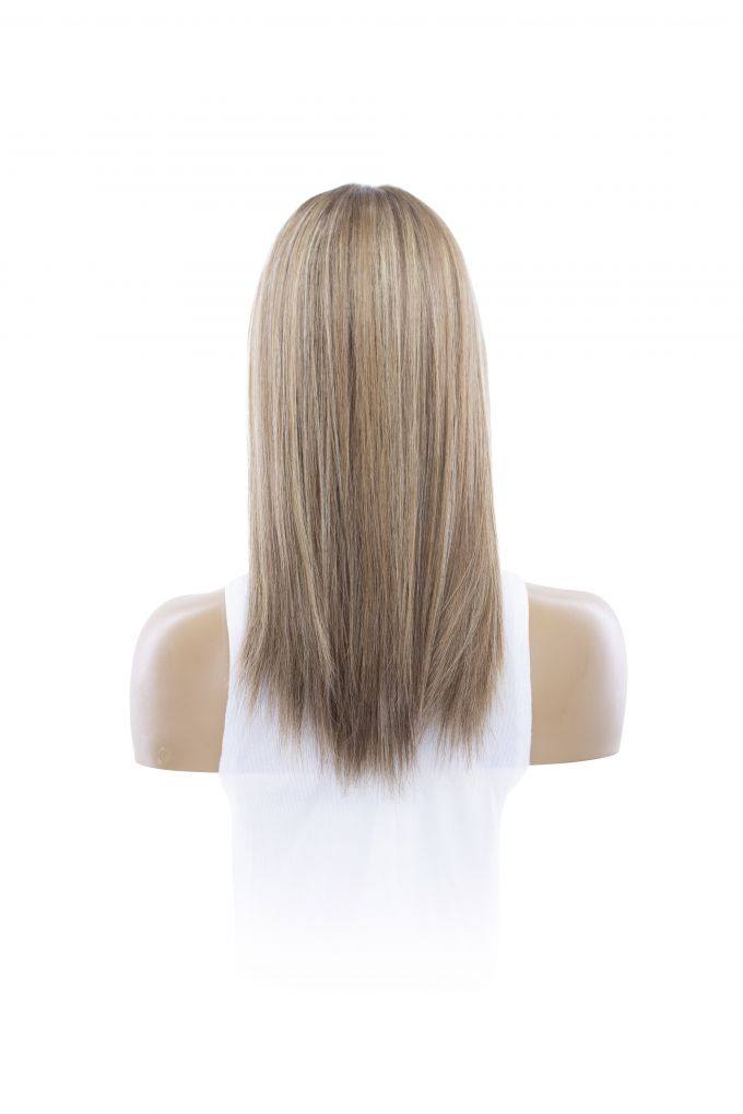 18" Princess Silk Top Wig Medium Blonde