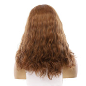 19" Nicole Silk Top Wig Strawberry Blonde Wavy