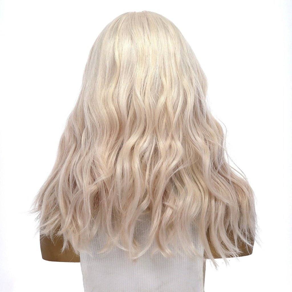 19" Nicole Silk Top Wig Ice Blonde
