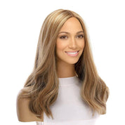 19" Nicole Silk Top Wig Medium Blonde