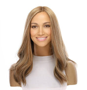 19" Nicole Silk Top Wig Medium Blonde