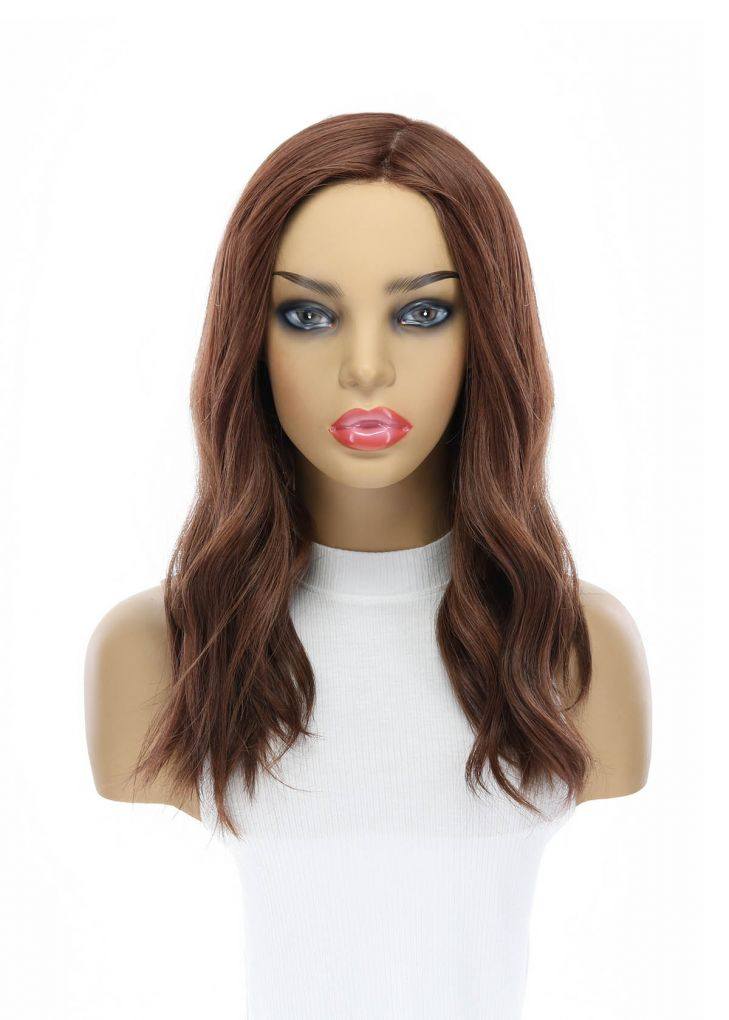 19" Nicole Silk Top Wig Auburn