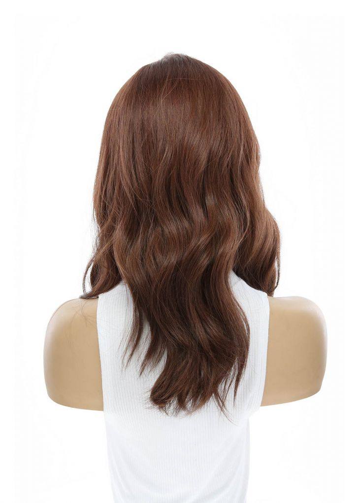 19" Nicole Silk Top Wig Auburn