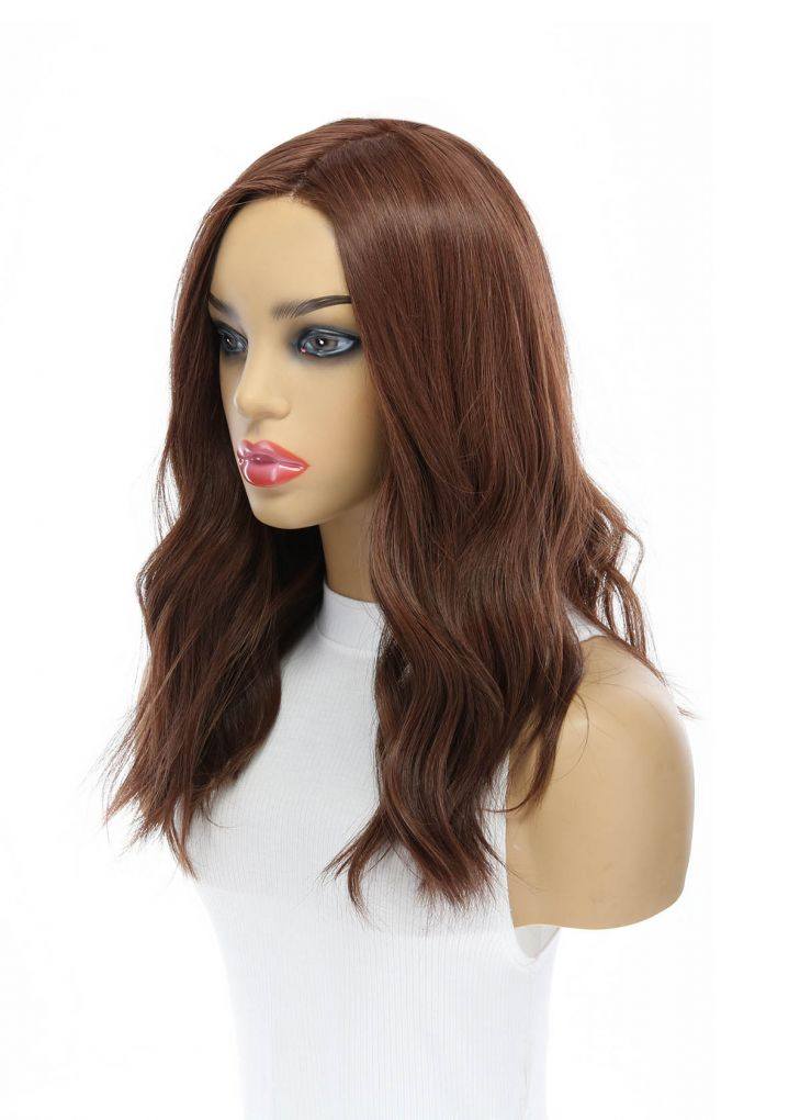 19" Nicole Silk Top Wig Auburn