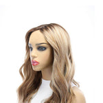 19" Nicole Silk Top Wig Medium Blonde w/ Rooting