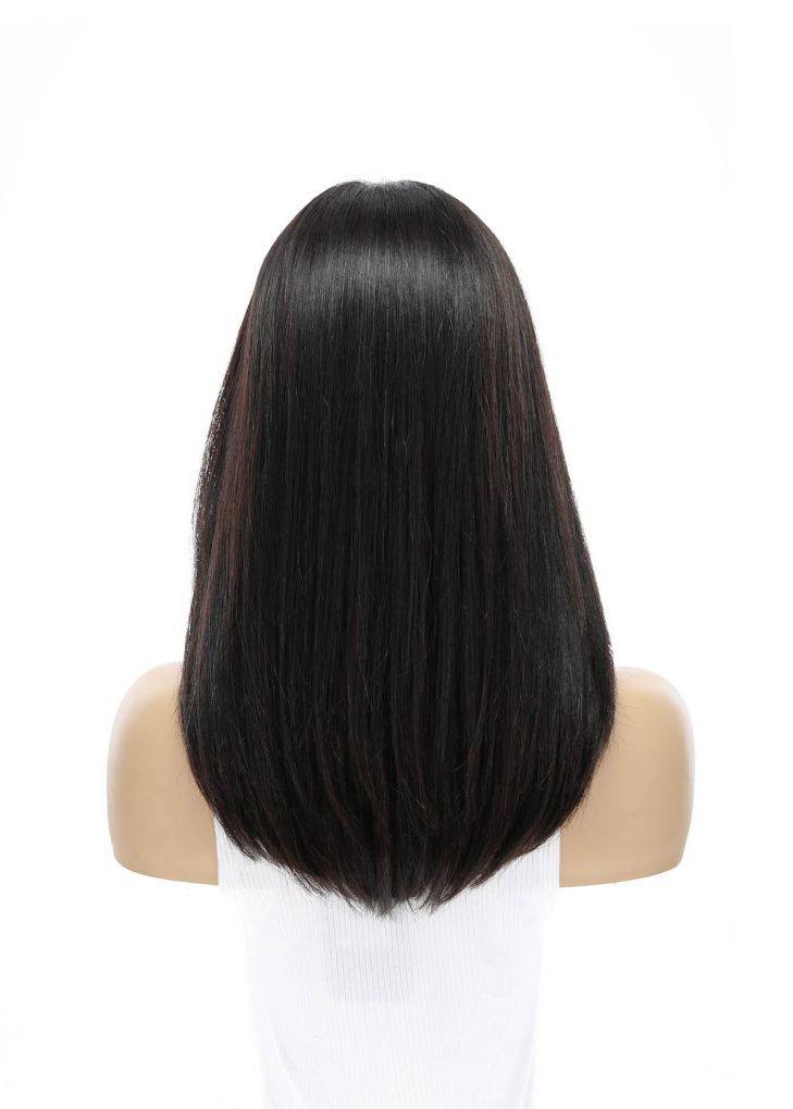 19" Nicole Silk Top Wig Natural Black