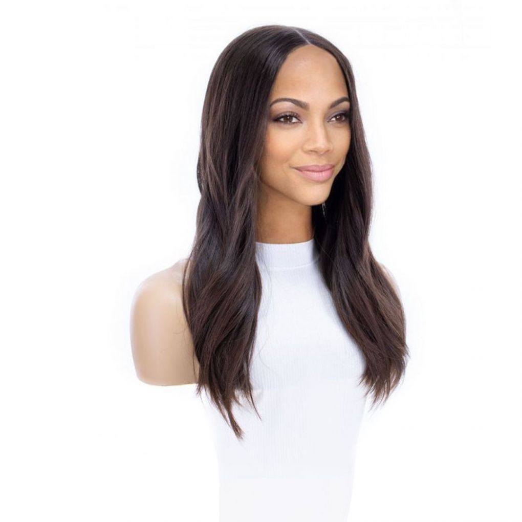 20" Divine Luxe Lace Top Topper #4 Dark Brown