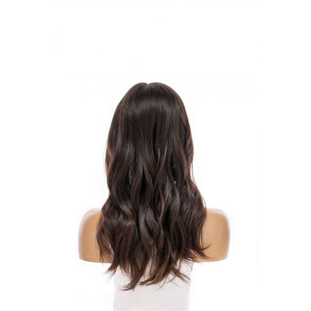 20" Divine Luxe Lace Top Topper #2 Neutral Dark Brown